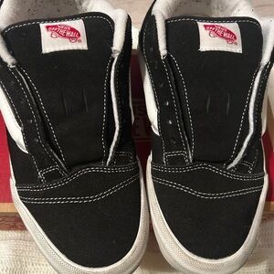 Vans Black and White Sneakers